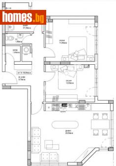 Тристаен, 103m² - Апартамент за продажба - 57416169