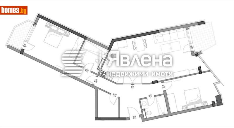 Тристаен, 156m² -  Гръцки квартал, Варна - Апартамент за продажба - ЯВЛЕНА - 59373197