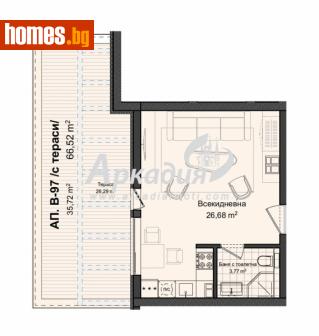 Едностаен, 78m² - Апартамент за продажба - 66898709