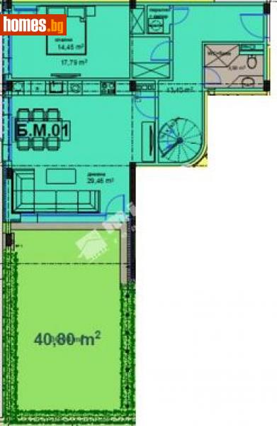 Тристаен, 133m² - Кв. Витоша, София - Апартамент за продажба - МИРЕЛА - 69849269