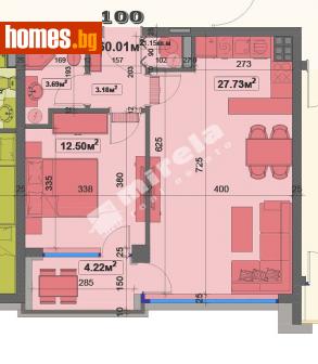 Двустаен, 73m² - Апартамент за продажба - 77194526