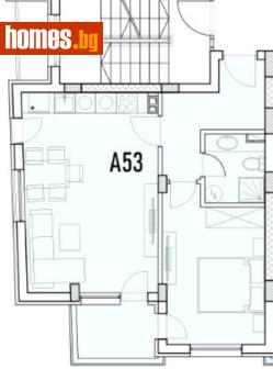Двустаен, 67m² - Апартамент за продажба - 78065308