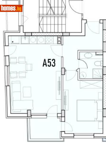 Двустаен, 67m² - Жк. Гагарин, Пловдив - Апартамент за продажба - Кристал - 78065308