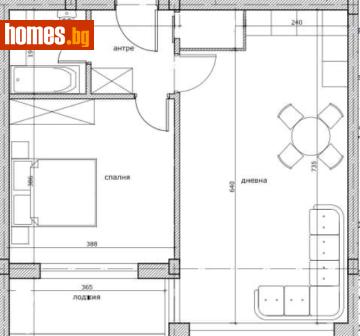 Двустаен, 64m² - Апартамент за продажба - 80330485