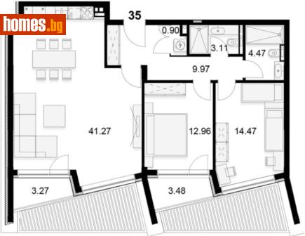 Тристаен, 124m² - Апартамент за продажба - 81264527