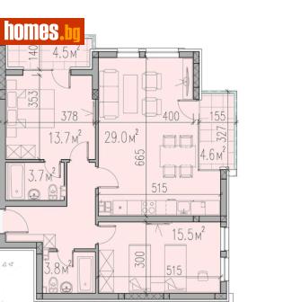 Тристаен, 115m² - Апартамент за продажба - 84645361