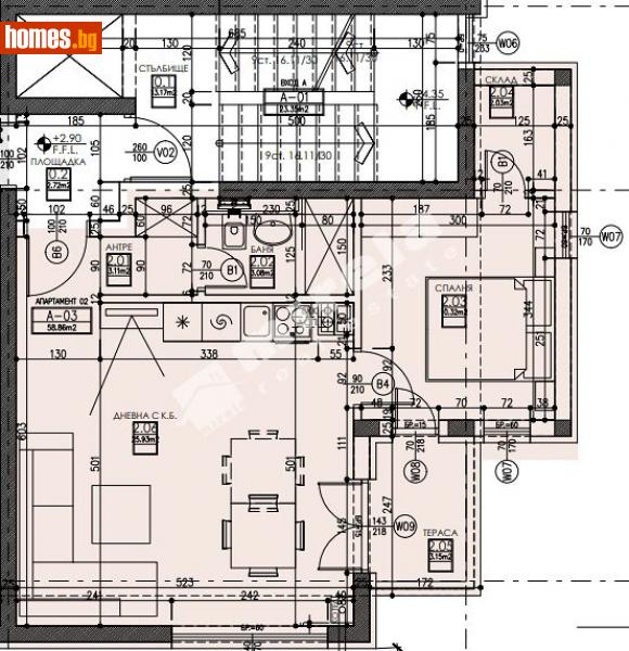 Двустаен, 73m² - Жк. Овча Купел, София - Апартамент за продажба - МИРЕЛА - 87354829