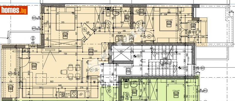 Тристаен, 107m² - Жк. Овча Купел, София - Апартамент за продажба - МИРЕЛА - 87355033