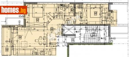 Тристаен, 126m² - Апартамент за продажба - 87355140