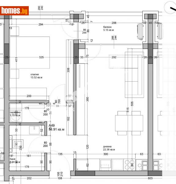 Двустаен, 68m² - Кв. Аспарухово, Варна - Апартамент за продажба - МИРЕЛА - 90564570