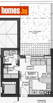 Тристаен, 101m² - Апартамент за продажба - 90851088