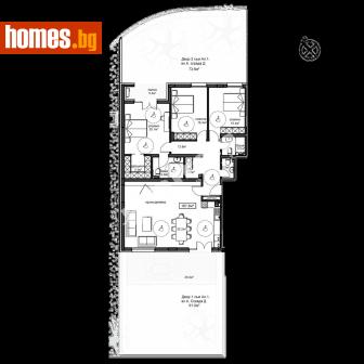 Четиристаен, 201m² - Апартамент за продажба - 91970341