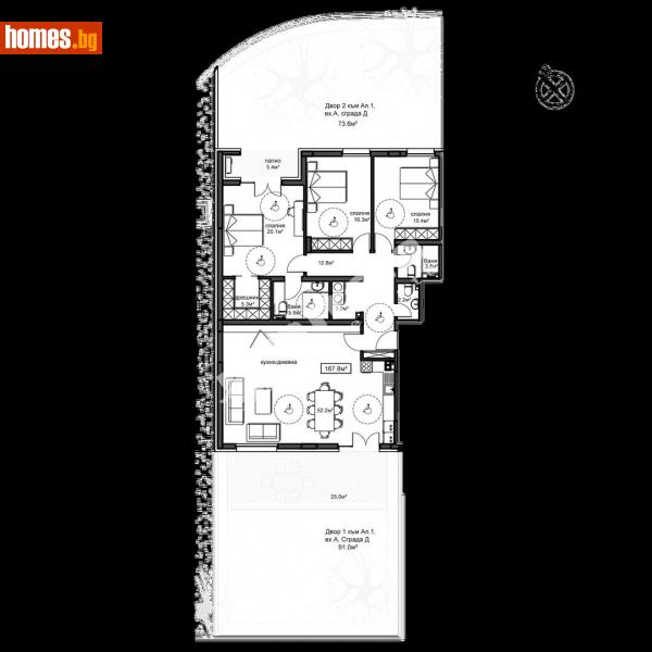 Четиристаен, 201m² - Жк. Красно Село, София - Апартамент за продажба - МИРЕЛА - 91970341