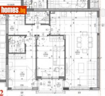 Тристаен, 107m² - Апартамент за продажба - 92625373