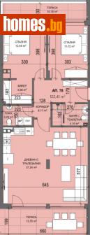 Тристаен, 149m² - Апартамент за продажба - 94142691
