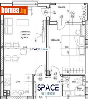 Двустаен, 66m² - Апартамент за продажба - 94931544