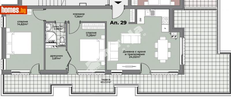 Тристаен, 151m² - Варна, Варна - Апартамент за продажба - МИРЕЛА - 95175245
