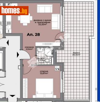 Двустаен, 96m² - Апартамент за продажба - 95175250