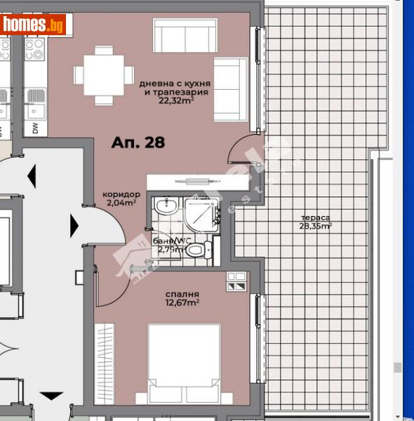 Двустаен, 96m² - Варна, Варна - Апартамент за продажба - МИРЕЛА - 95175250