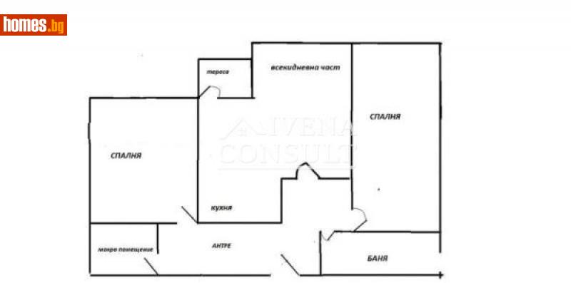 Тристаен, 95m² -  Банкя, София - Апартамент за продажба - ИВЕНА КОНСУЛТ  - 95517655