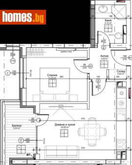 Двустаен, 66m² - Апартамент за продажба - 96668662