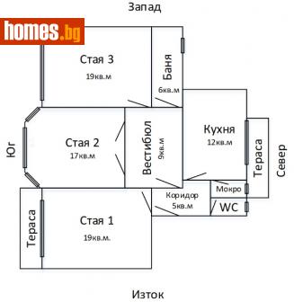 Четиристаен, 110m² - Апартамент за продажба - 97431489