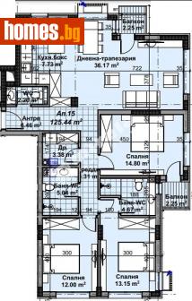 Четиристаен, 144m² - Апартамент за продажба - 98638280