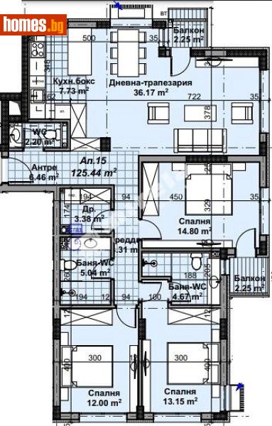 Четиристаен, 144m² - Кв. Бояна, София - Апартамент за продажба - МИРЕЛА - 98638280