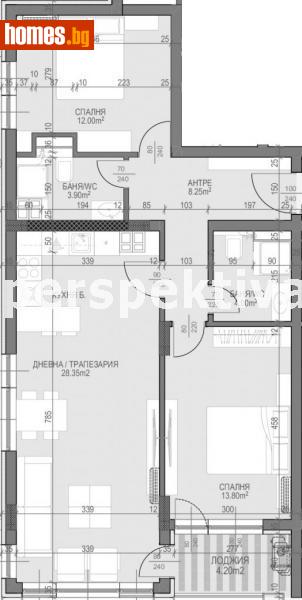 Тристаен, 105m² - Кв. Кършияка, Пловдив - Апартамент за продажба - ПЕРСПЕКТИВА - 98657673