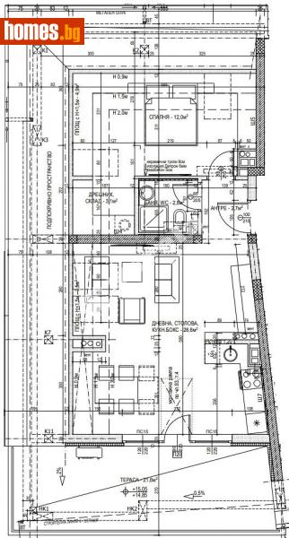 Тристаен, 98m² -  Военна Рампа, София - Апартамент за продажба - МИРЕЛА - 99009481