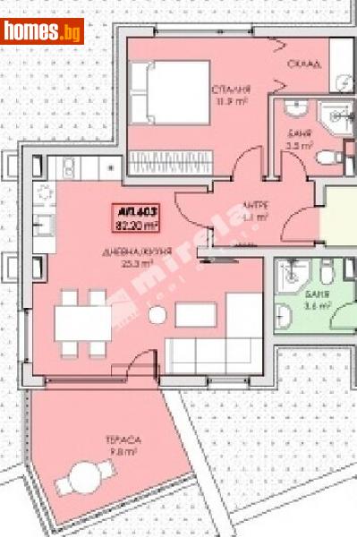 Двустаен, 82m² - С.Равда, Несебър - Апартамент за продажба - МИРЕЛА - 99010609
