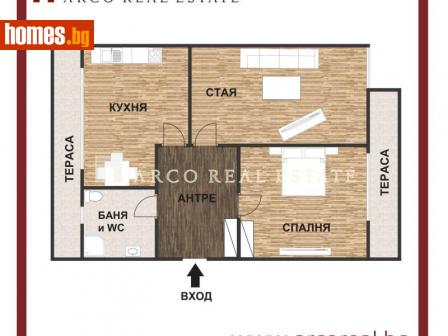 Двустаен, 67m² - Апартамент за продажба - 99650224