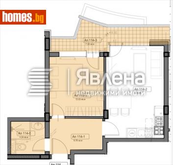 Двустаен, 72m² - Апартамент за продажба - 100056536