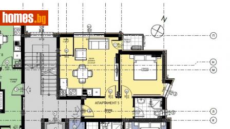 Двустаен, 60m² - Апартамент за продажба - 101133362
