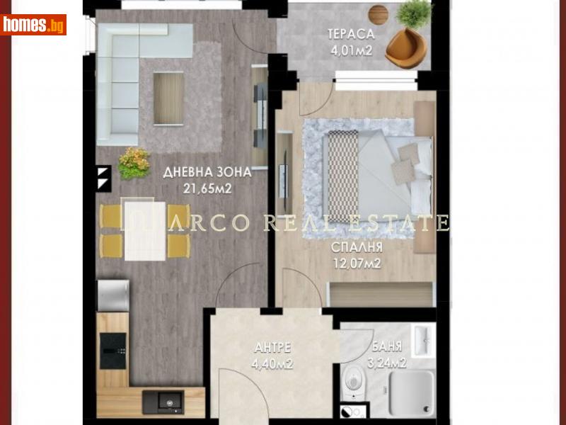 Двустаен, 65m² - Пловдив, Пловдив - Апартамент за продажба - Arco Real Estate - 101178720