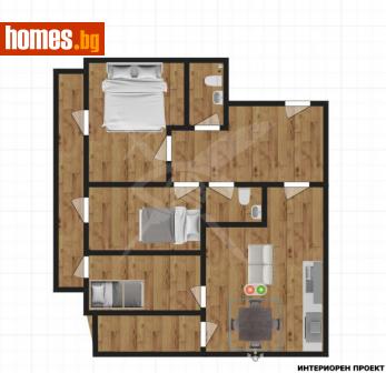 Четиристаен, 132m² - Апартамент за продажба - 102002572