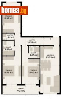 Четиристаен, 132m² - Апартамент за продажба - 102104479