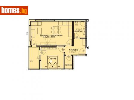 Двустаен, 73m² - Апартамент за продажба - 102930163