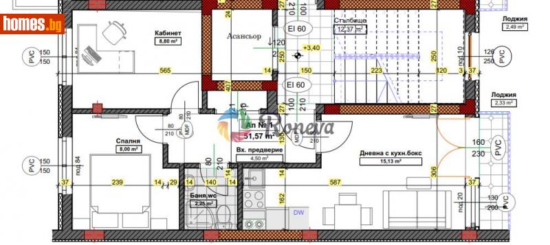 Тристаен, 70m² - Жк. Трошево, Варна - Апартамент за продажба - РОНЕВА ООД - 103482710