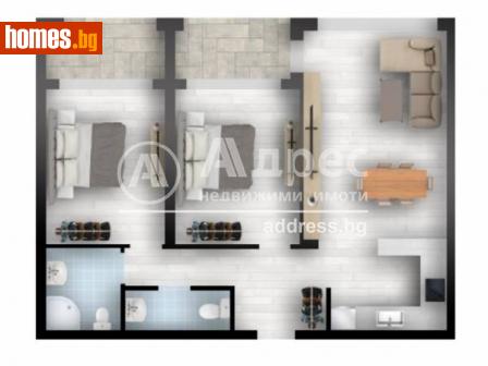 Тристаен, 104m² - Апартамент за продажба - 103567017