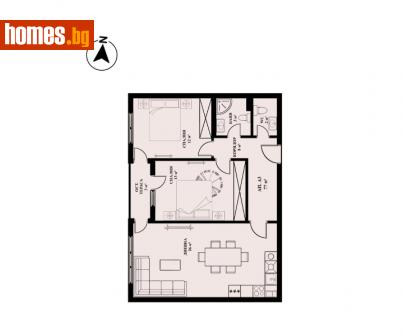 Тристаен, 91m² - Апартамент за продажба - 104138901