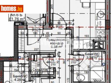 Тристаен, 97m² - Апартамент за продажба - 104334300