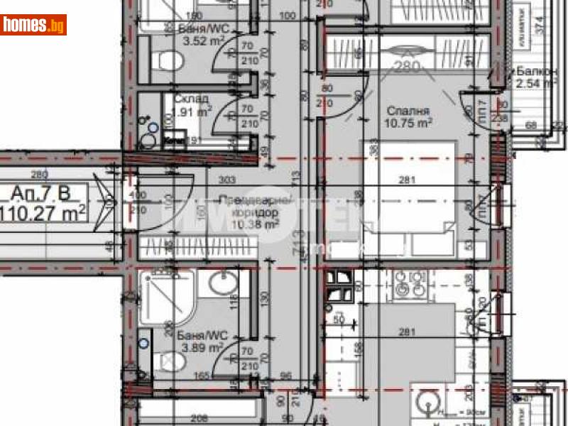 Многостаен, 128m² - Жк. Младост 4, София - Апартамент за продажба - ИМОТЕКА АД - 104334307