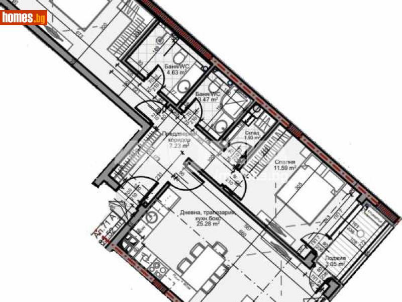 Тристаен, 100m² - Жк. Младост 4, София - Апартамент за продажба - ИМОТЕКА АД - 104334393