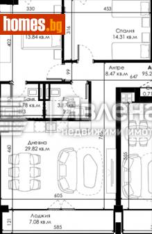 Тристаен, 111m² - Апартамент за продажба - 104383352