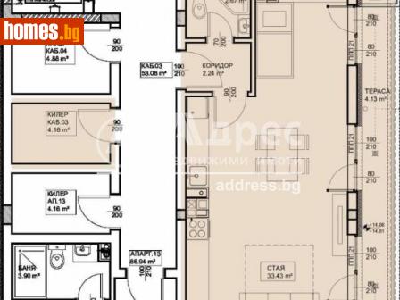 Едностаен, 71m² - Апартамент за продажба - 104718321