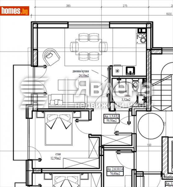 Двустаен, 73m² - Жк. Левски, София - Апартамент за продажба - ЯВЛЕНА - 104975620