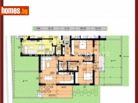 Тристаен, 107m² - Апартамент за продажба - 105206708