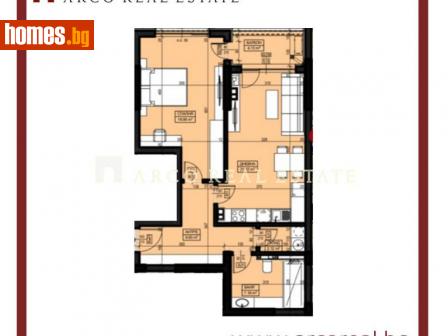 Двустаен, 84m² - Апартамент за продажба - 105206726