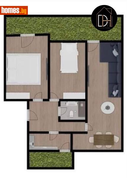 Тристаен, 120m² - Жк Южен, Пловдив - Апартамент за продажба - Deluxe Homes - 106371385